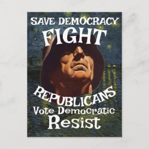 SENATE FW FV CONGRESSMAN HG VOTE EARLY MAIL COST POSTCARD