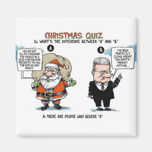 Senate Santa Magnet