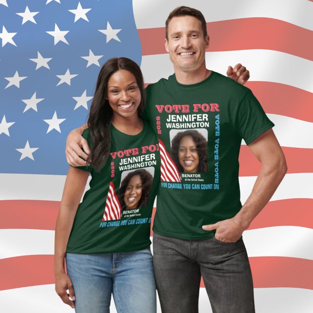 Senator Custom Campaign Election T-Shirt (Creator Uploaded)