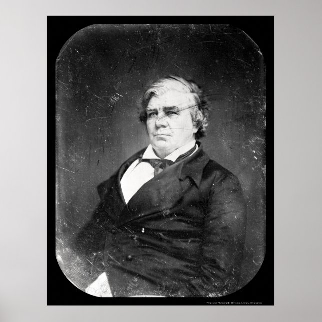 Senator Daniel Sturgeon Daguerreotype 1848 Poster (Front)