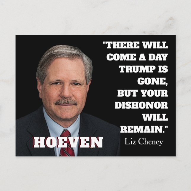 Senator John Hoeven Postcard (Front)