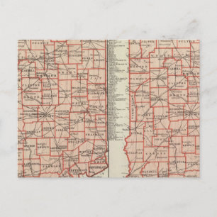 Senatorial districts 2 postcard