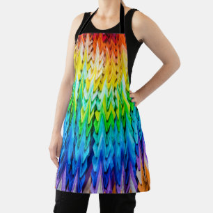 Senbazuru or one thousand origami cranes apron