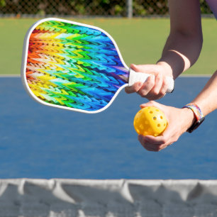 Senbazuru or one thousand origami cranes pickleball paddle