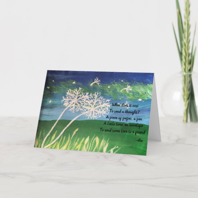 Send a Thought Card (Front)