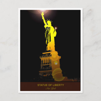 Send Freedom: The Statue of Liberty Postcard