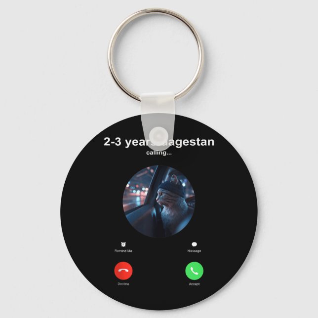 Send Him 2-3 Years Dagestan Key Ring (Front)