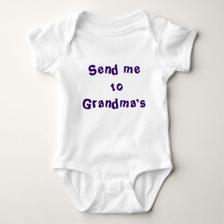 Send me to Grandma's Baby Bodysuit