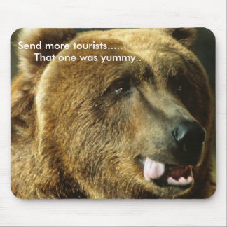 Send more tourist mouse pad