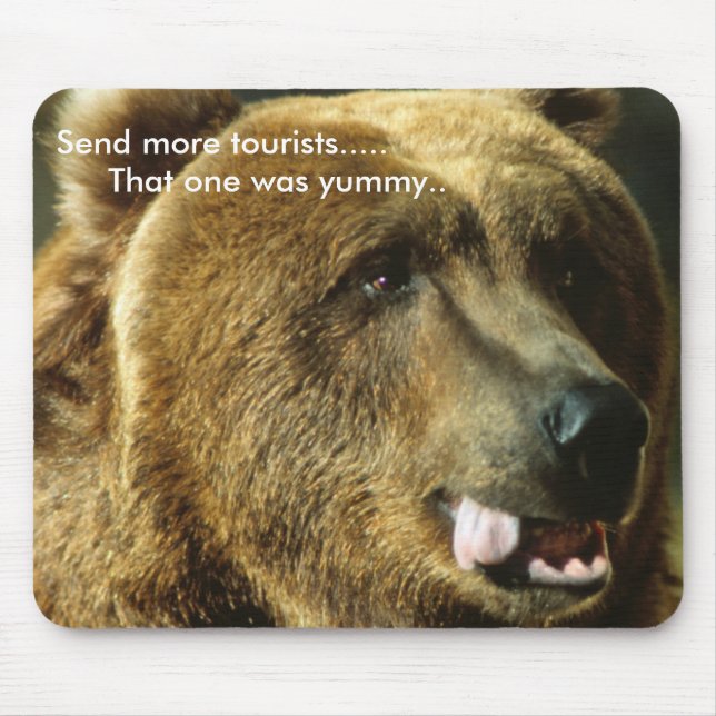 Send more tourist mouse pad (Front)