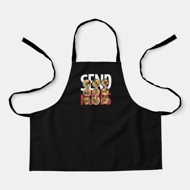 Send Noods  Apron (Front)
