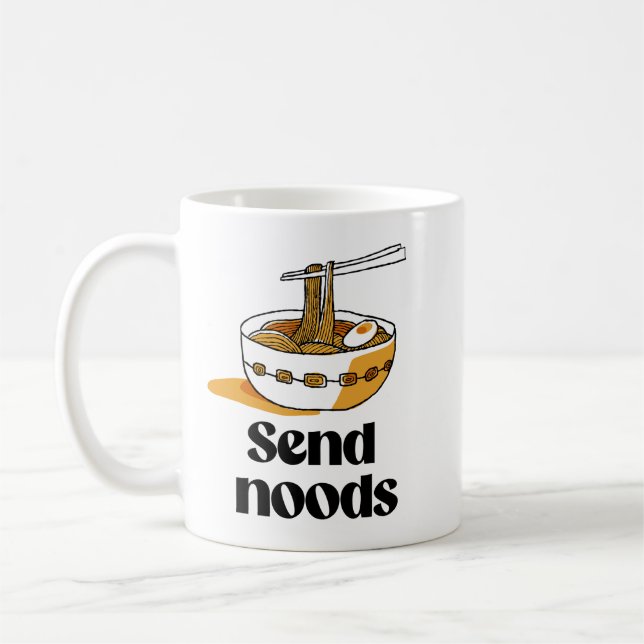 Send noods coffee mug (Left)