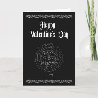Send nudes- Goth Valentine's Thank You Card