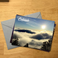 Send someone a view above the clouds from Colorado