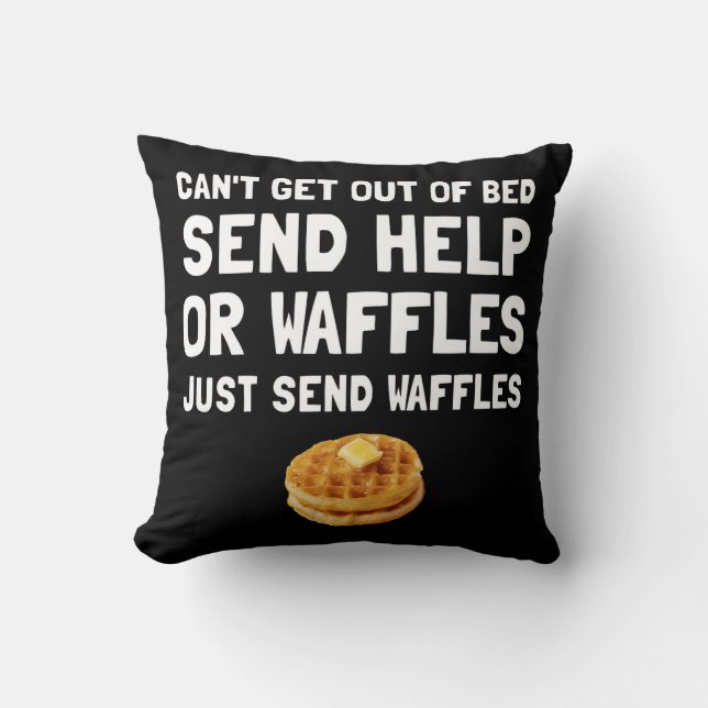 Send Waffles Cushion (Front)