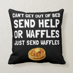 Send Waffles Cushion