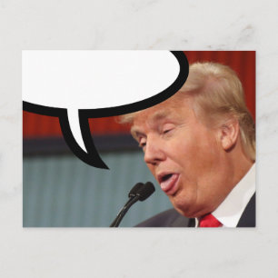Send your Own Message #TheIdesOfTrump Postcard