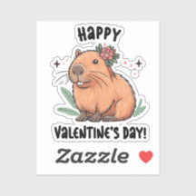 Sending Capybara Love on Valentine's Day