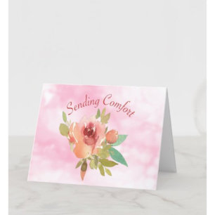 Sending Comfort Healing Card