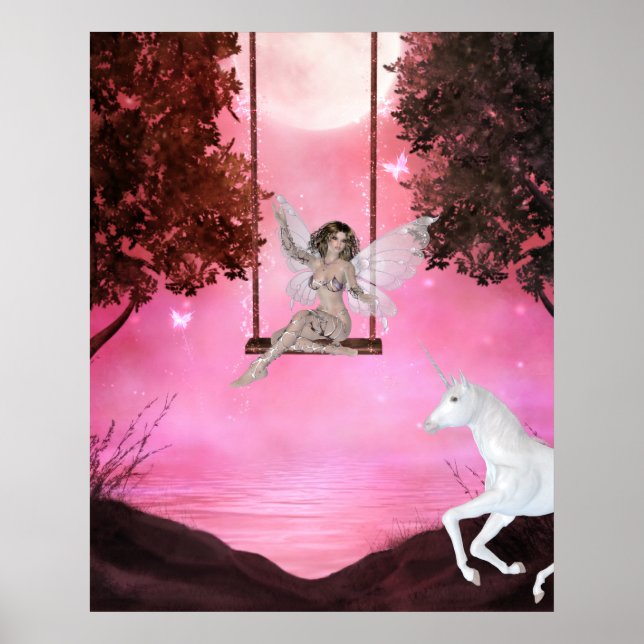 Sending for the Unicorn - Fantasy Print (Front)