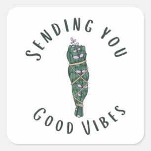 Sending Good Vibes Sticker