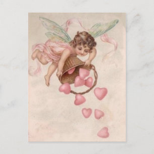 Sending Hearts Your Way Valentine Holiday Postcard