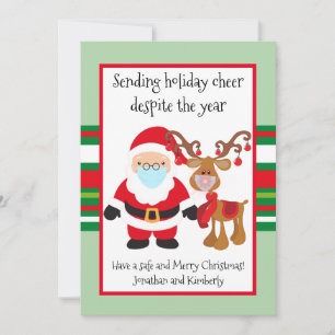 Sending Holiday Cheer Despite the Year Card