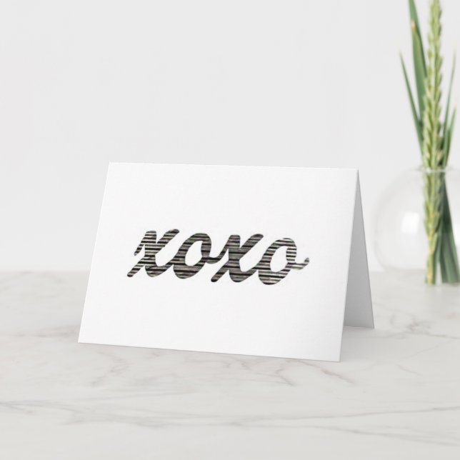 SENDING KISSES AND HUGS TO THE ONE I MISS EVERYDAY CARD (Front)