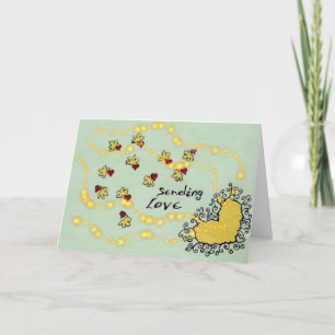 sending love card