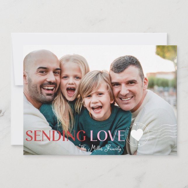 Sending Love Card (Front)