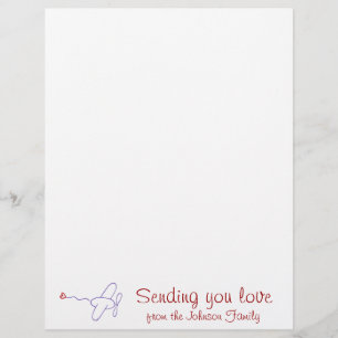 Sending love letter