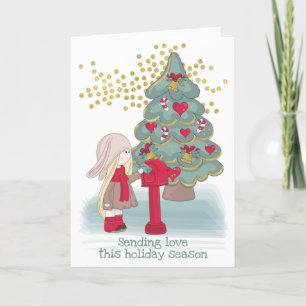 Sending Love This Holiday Season Card