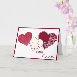 Sending Love, Valentine Card
