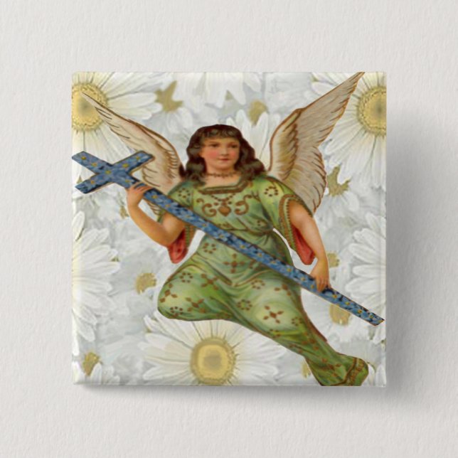 Sending Message Angel Button (Front)