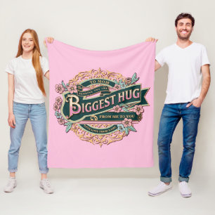 Sending Mum the Biggest Hug from Me to You         Fleece Blanket