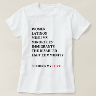 Sending My Love...(Women's shirt) T-Shirt
