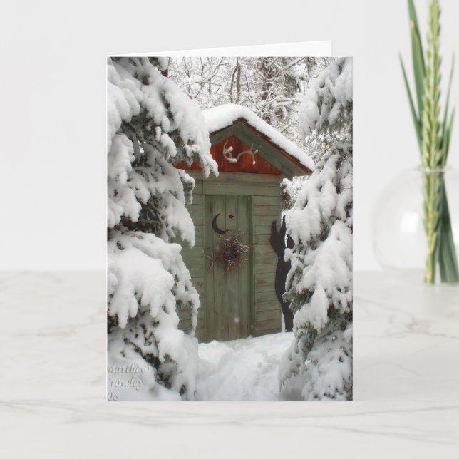 SENDING "WARM" HOLIDAY WISHES TO YOU (Front)