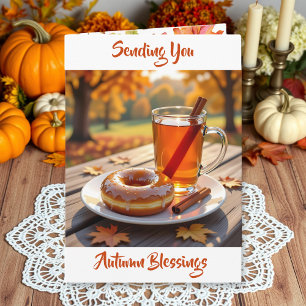 Sending You Autumn Blessings Card