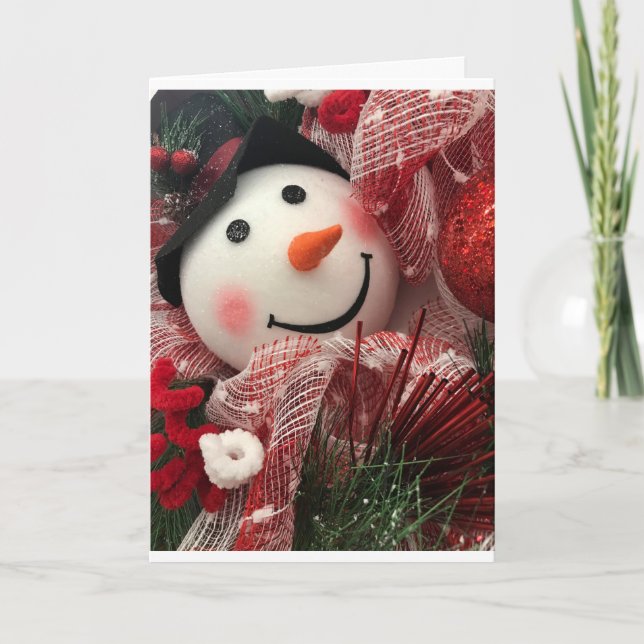 SENDING YOU WISHES FOR THE HOLIDAY SEASON CARD (Front)