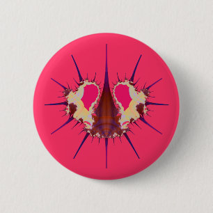 Seneca Bug 6 Cm Round Badge