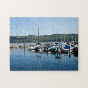 Seneca Lake in New York Jigsaw Puzzle