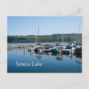 Seneca Lake in New York Postcard