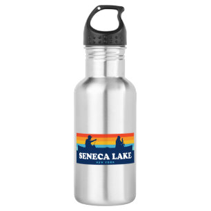 Seneca Lake New York Canoe 532 Ml Water Bottle