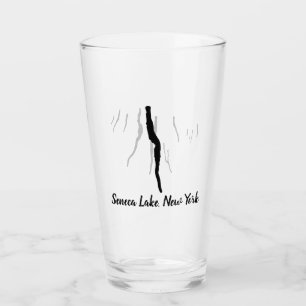 Seneca Lake, NY Beverage Glass