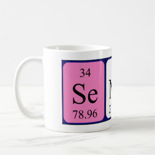 Seneca periodic table name mug
