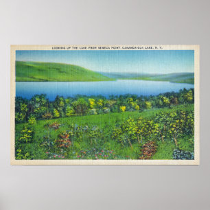 Seneca Point View of the Lake Poster