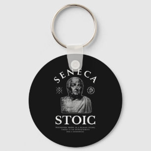 Seneca Quote “opportunity For A Kindness” Stoicism Key Ring