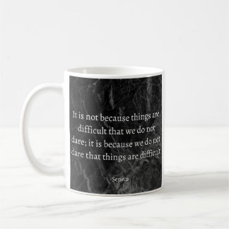 Seneca Stoic Quote Mug