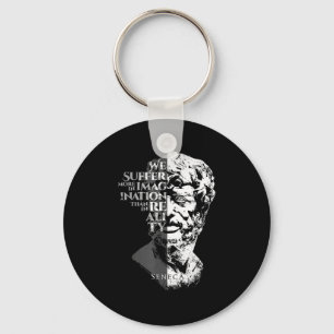 Seneca Stoicism Design For Stoic Womens Or Men Sen Key Ring