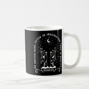 Seneca Suffering Quote Mental Health Stoic Philoso Coffee Mug